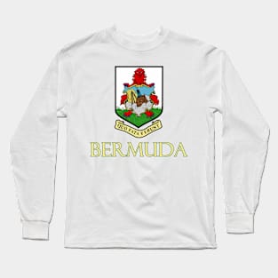 Bermuda  - Coat of Arms Design Long Sleeve T-Shirt